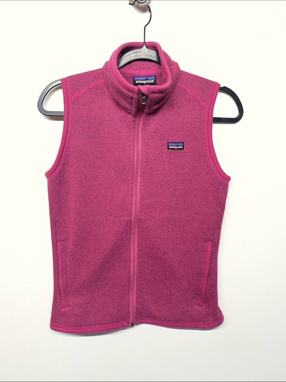 Patagonia Womens Better Sweater Fleece Vest in Violet/Magenta Size S